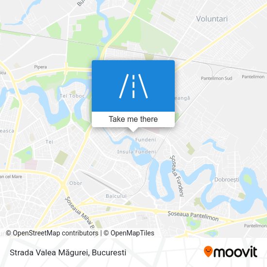Strada Valea Măgurei map