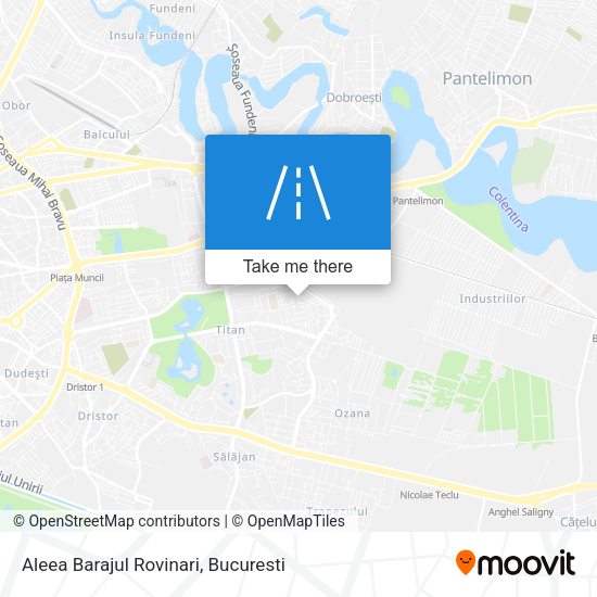 Aleea Barajul Rovinari map