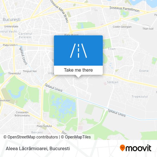 Aleea Lăcrămioarei map