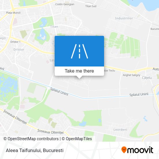 Aleea Taifunului map