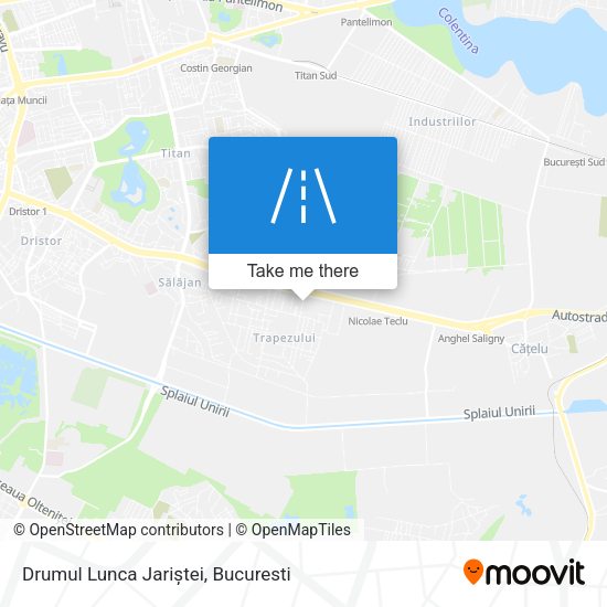 Drumul Lunca Jariștei map