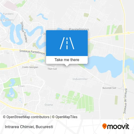 Intrarea Chimiei map