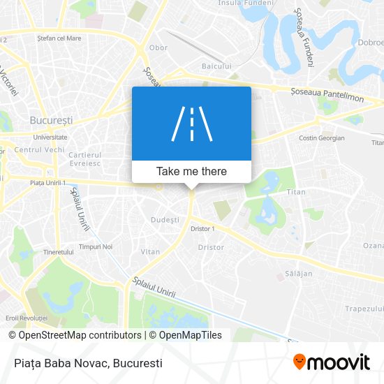 Piața Baba Novac map