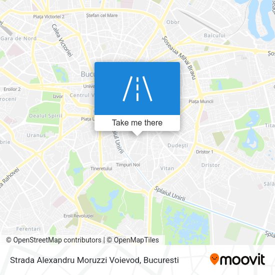 Strada Alexandru Moruzzi Voievod map