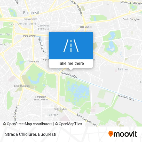 Strada Chiciurei map