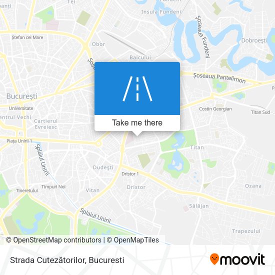 Strada Cutezătorilor map