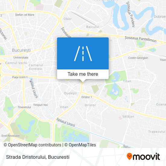 Strada Dristorului map