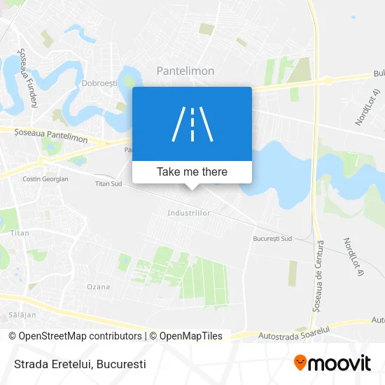 Strada Eretelui map