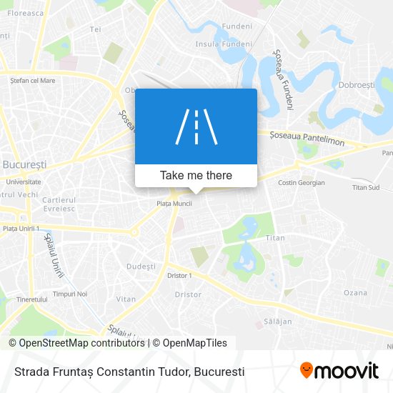 Strada Fruntaș Constantin Tudor map