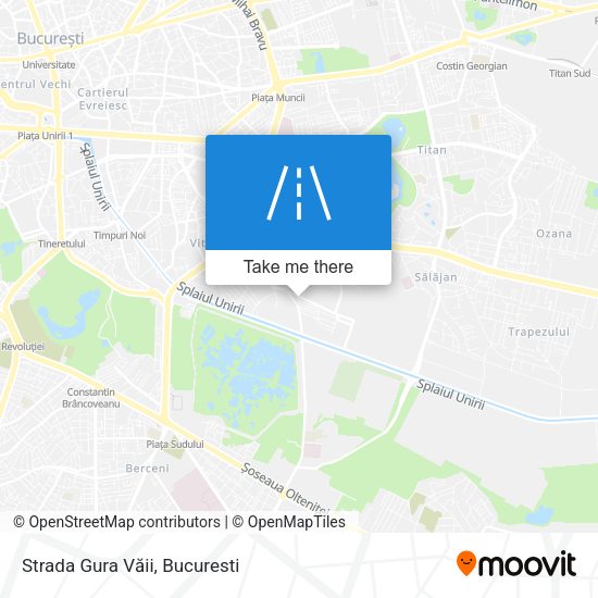 Strada Gura Văii map