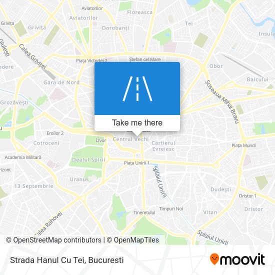 Strada Hanul Cu Tei map