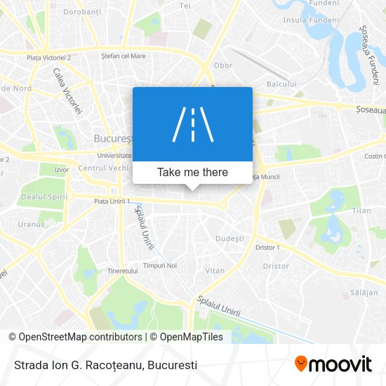Strada Ion G. Racoțeanu map