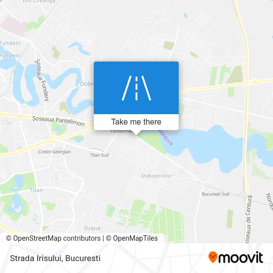 Strada Irisului map