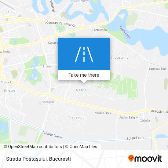 Strada Poștașului map