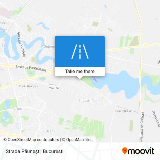 Strada Păunești map