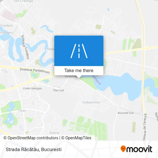 Strada Răcătău map