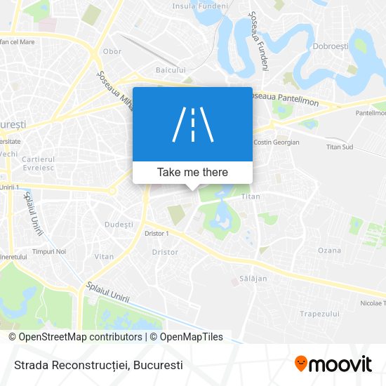 Strada Reconstrucției map