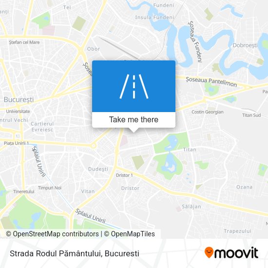 Strada Rodul Pământului map