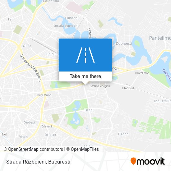 Strada Războieni map