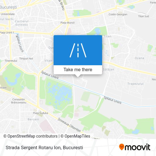 Strada Sergent Rotaru Ion map