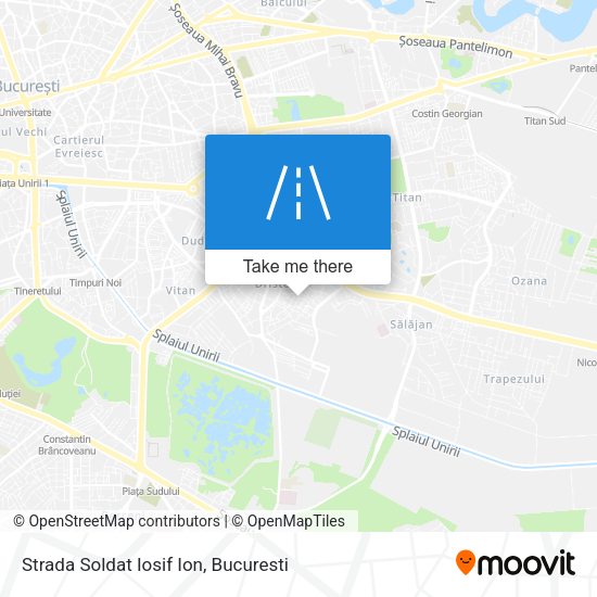 Strada Soldat Iosif Ion map