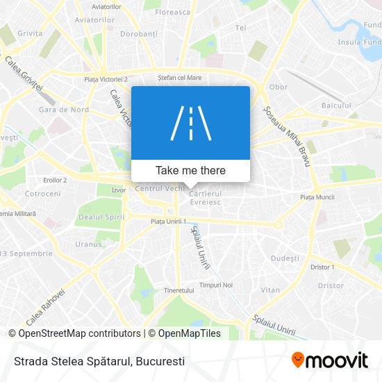 Strada Stelea Spătarul map