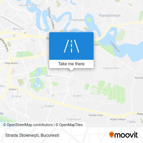 Strada Stoienești map