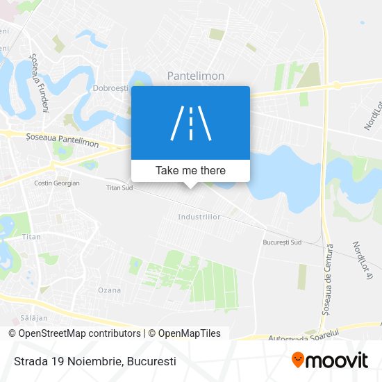 Strada 19 Noiembrie map