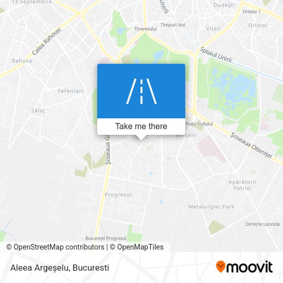 Aleea Argeșelu map