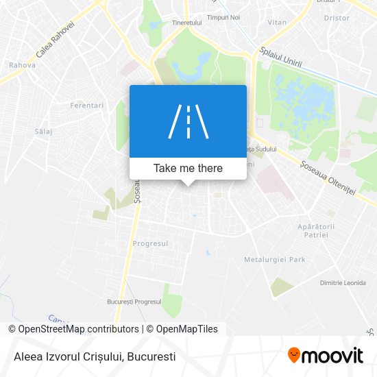Aleea Izvorul Crișului map