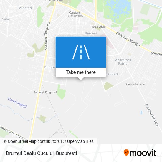Drumul Dealu Cucului map