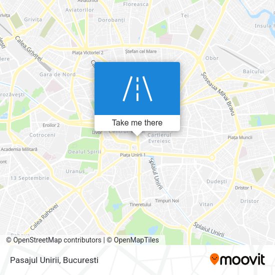 Pasajul Unirii map