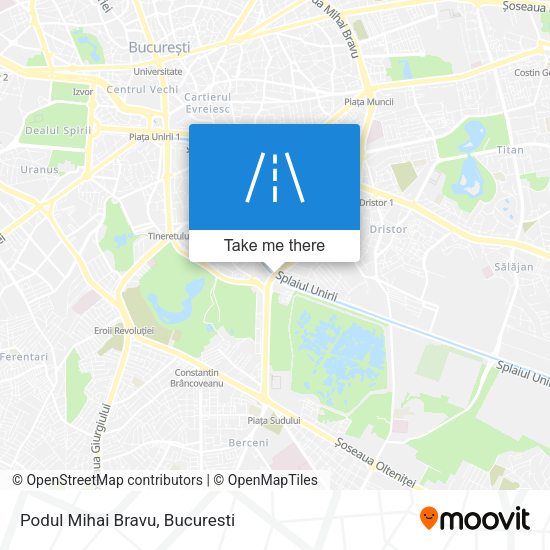 Podul Mihai Bravu map