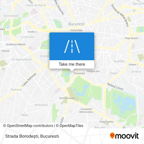 Strada Borodești map