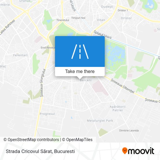 Strada Cricovul Sărat map