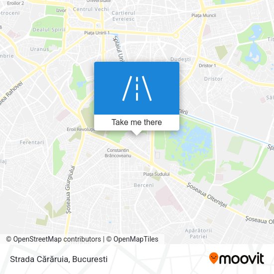 Strada Cărăruia map