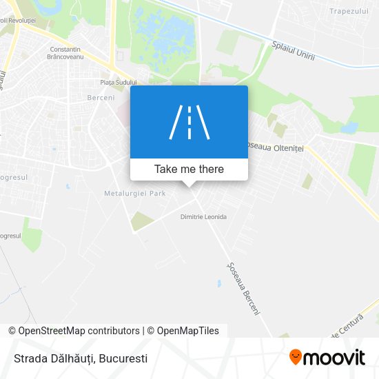Strada Dălhăuți map