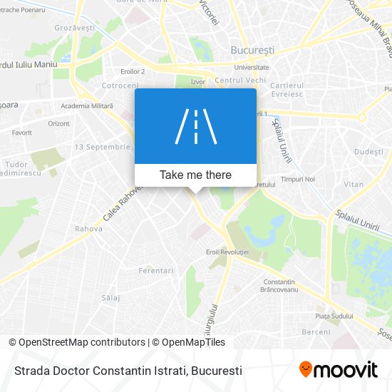 Strada Doctor Constantin Istrati map