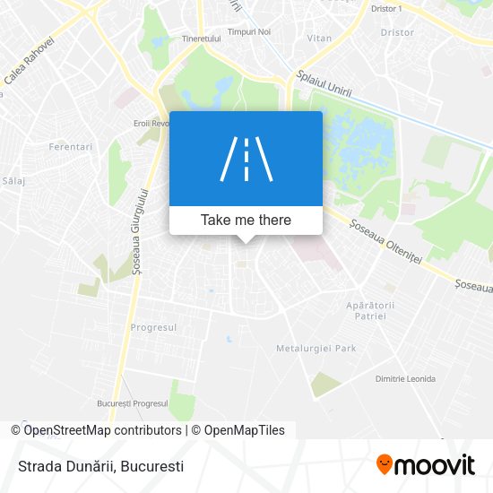 Strada Dunării map
