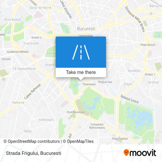 Strada Frigului map