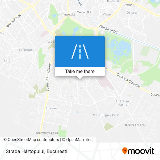 Strada Hârtopului map