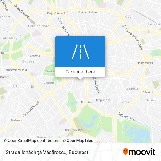 Strada Ienăchiță Văcărescu map