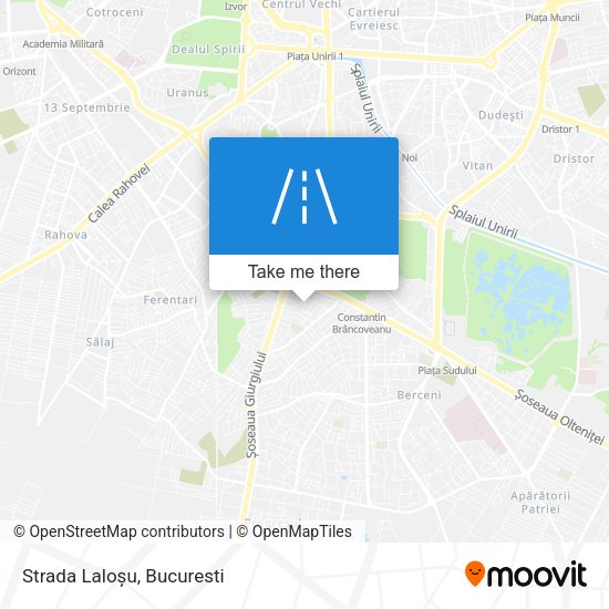 Strada Laloșu map