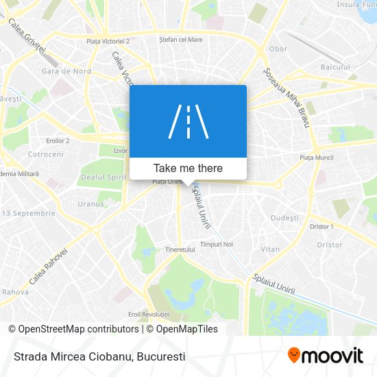 Strada Mircea Ciobanu map