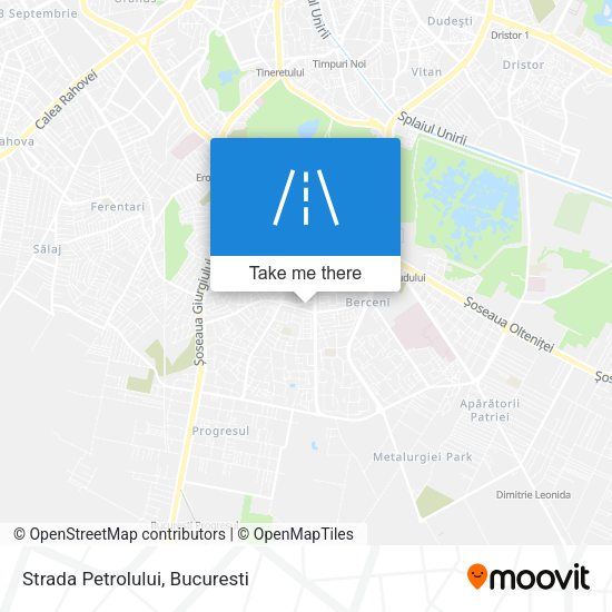 Strada Petrolului map