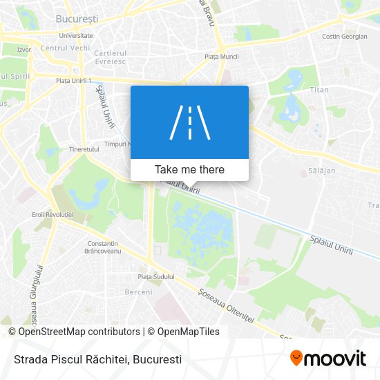 Strada Piscul Răchitei map