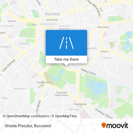 Strada Piscului map