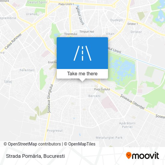 Strada Pomârla map