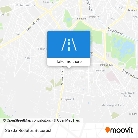 Strada Redutei map