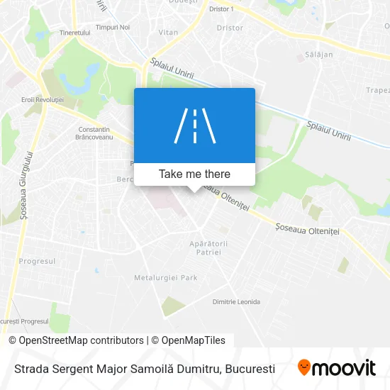 Strada Sergent Major Samoilă Dumitru map